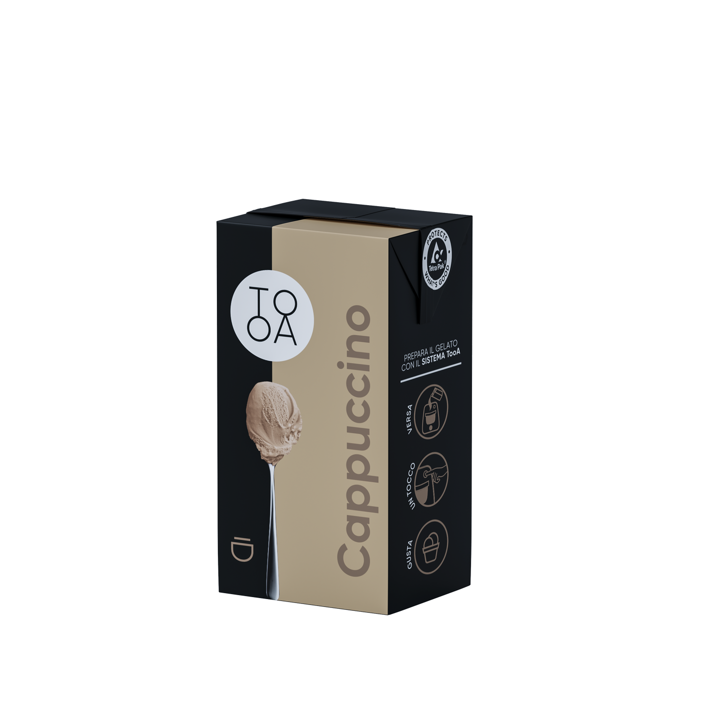 TooA Gelato - okus cappuccino