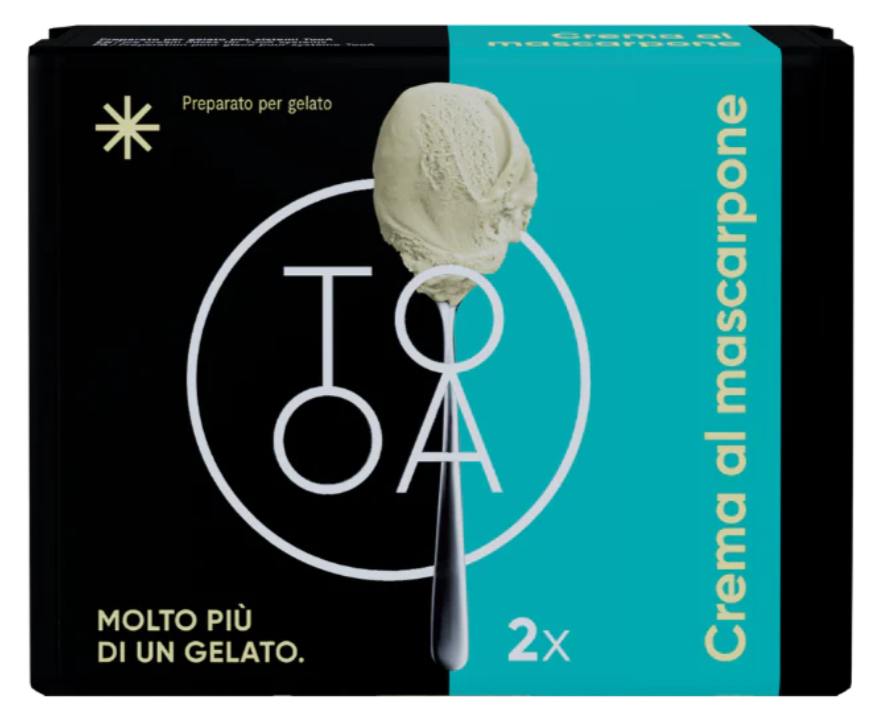 TooA Gelato - okus mascarpone